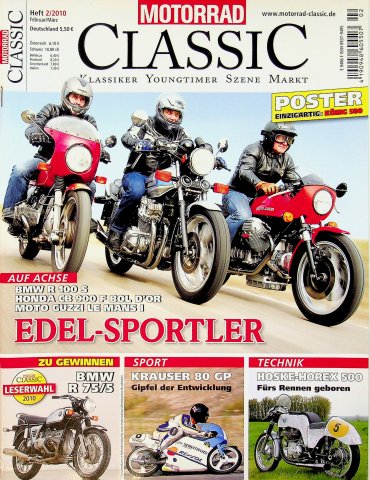 Deckblatt Motorrad Classic (02/2010)